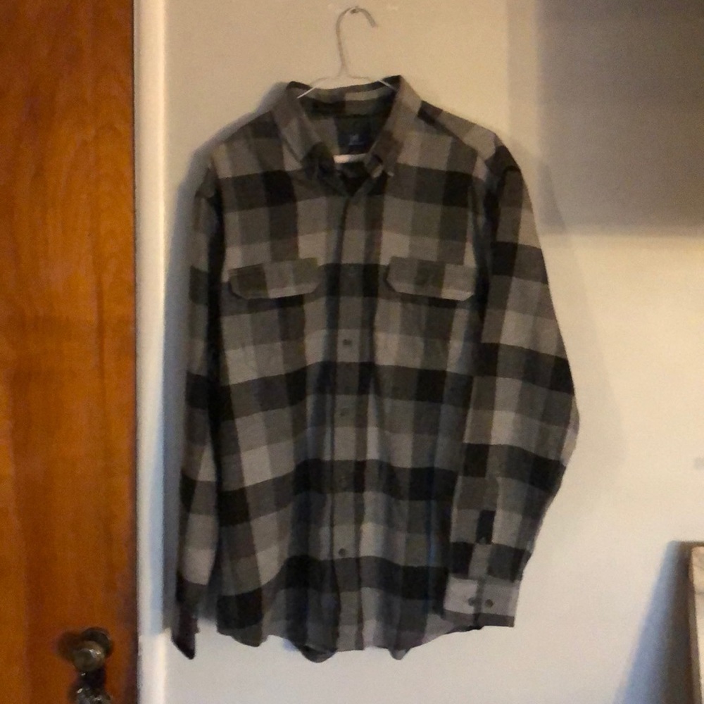 George Men's and Big & Tall Long Sleeve Flannel